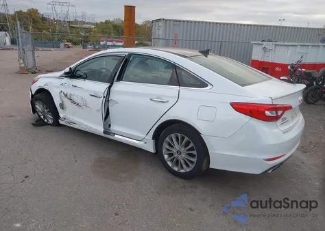 2015 Hyundai Sonata Limited from USA, damaged, VIN 5NPE34AF4FH048992